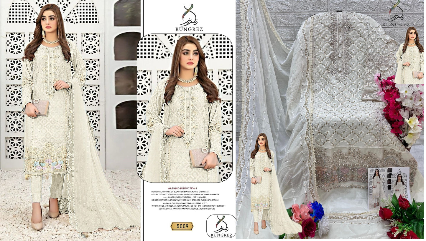 5009 Rungrez Pakistani Salwar Suits