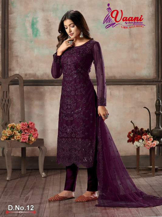 12 Vaani Vol 1 Dani Fashion Pakistani Salwar Suits