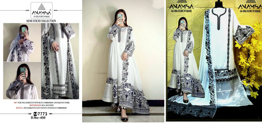 450 Anamsa Pakistani Salwar Suits