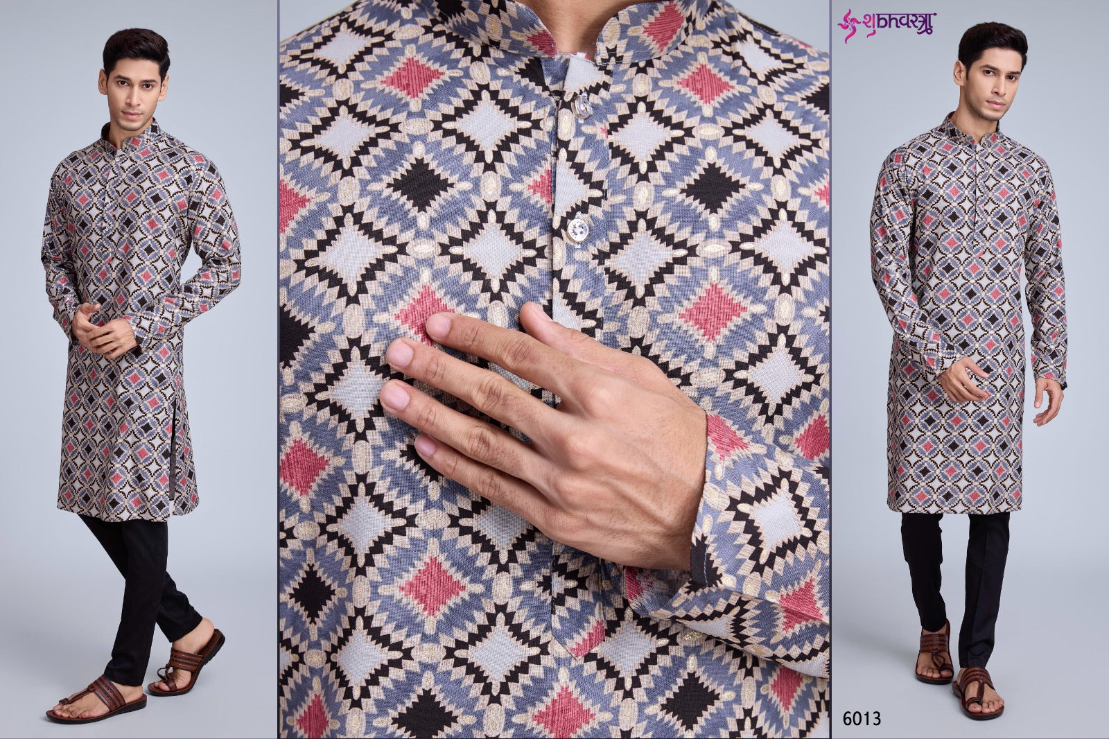 6013 Vastra Vol 2 Shubhvastra Mens Kurta