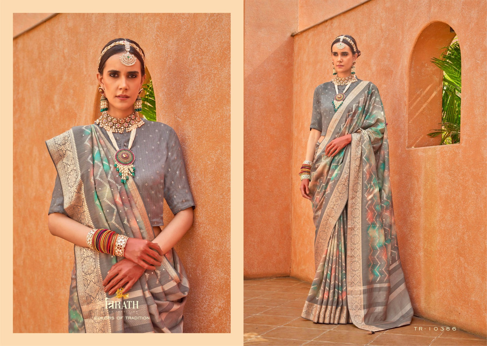10386 Rang Tarang Trirath Sarees