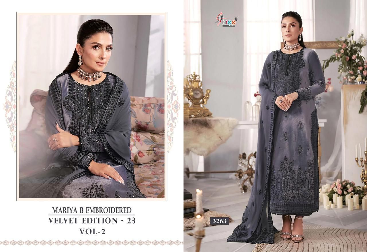 3263 Velvet Edition 23 Shree Fabs Pakistani Salwar Suits