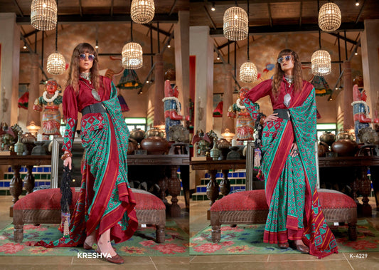 4229 Veda Patola Kreshva Pv Silk Sarees