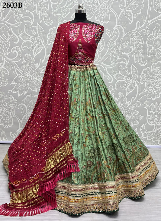 2603B Anjani Art Lehenga Choli