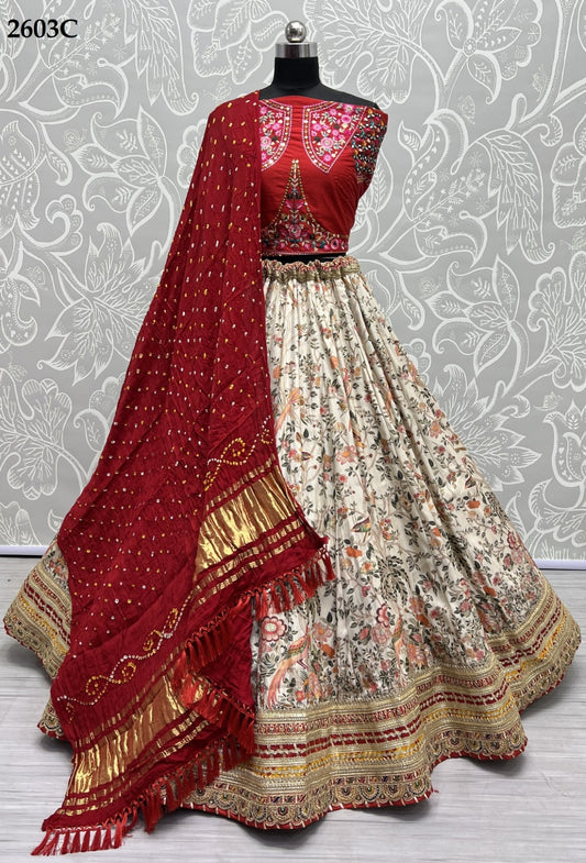 2603C Anjani Art Lehenga Choli