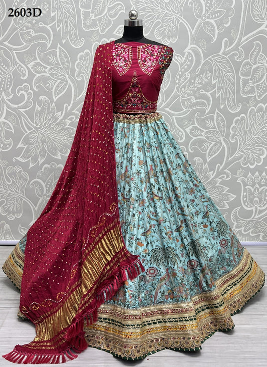 2603D Anjani Art Lehenga Choli