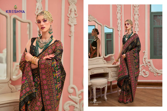 429 Kashmir Vol 4 Kreshva Banarasi Silk Sarees