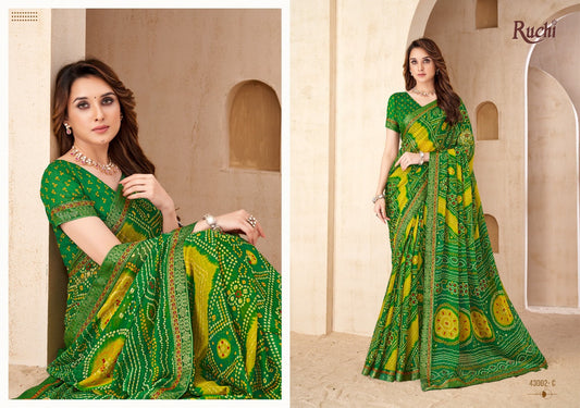 43002C Savera Vol 15 Ruchi Chiffon Sarees