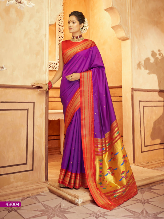 43004 Aniruddh Rajpath Soft Silk Sarees