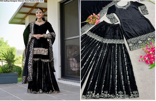 430 Aadhya Designer Sharara Style Readymade Suits