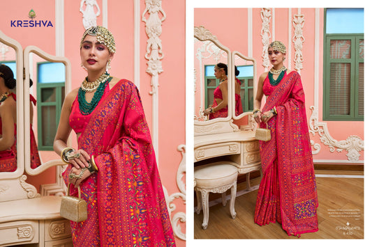 430 Kashmir Vol 4 Kreshva Banarasi Silk Sarees