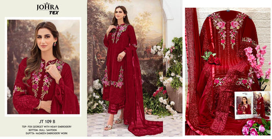 Jt-109-B Johra Tex Pakistani Salwar Suits