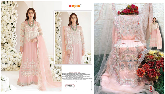 C- 1302A Rosemeen Fepic Pakistani Salwar Suits