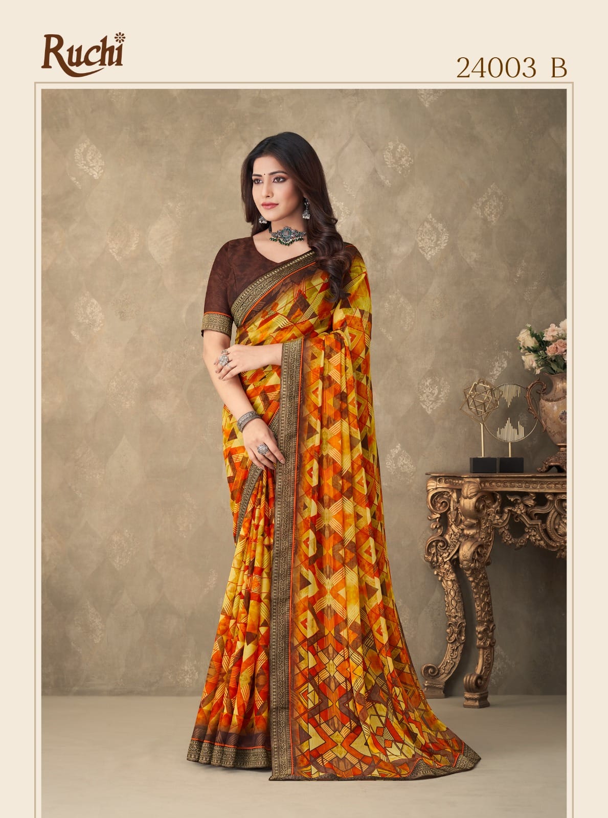 24003B Savera 7Th Edition Ruchi Sarees