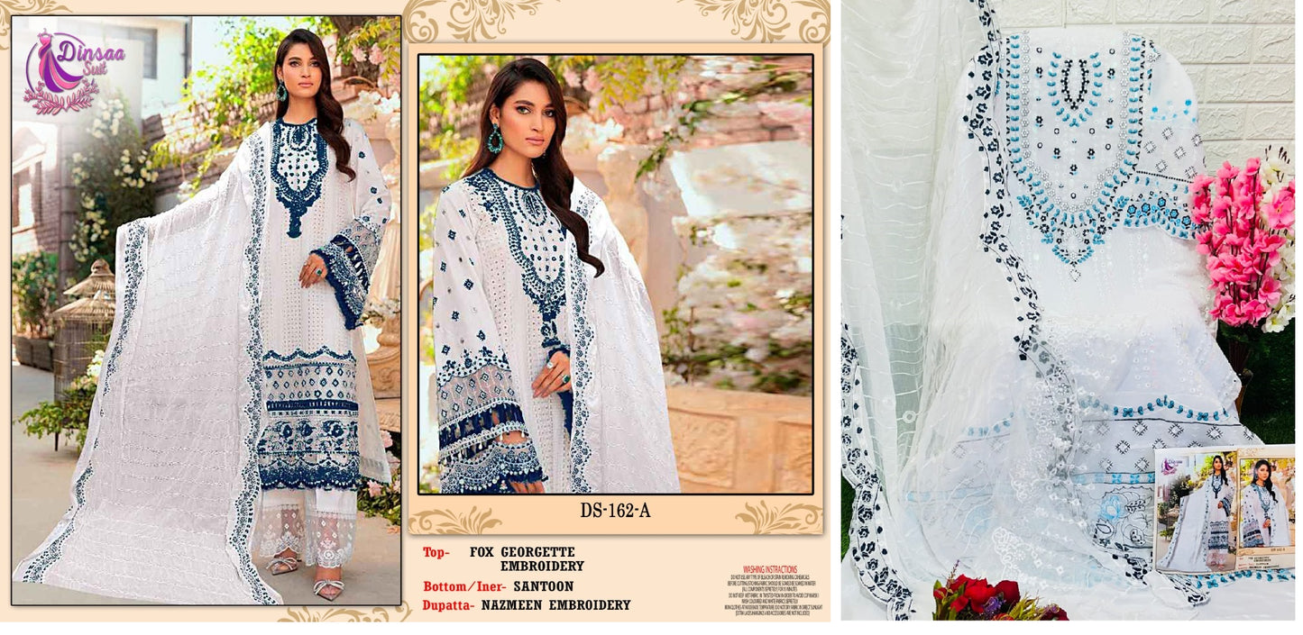 162A Dinsaa Suit Pakistani Salwar Suits