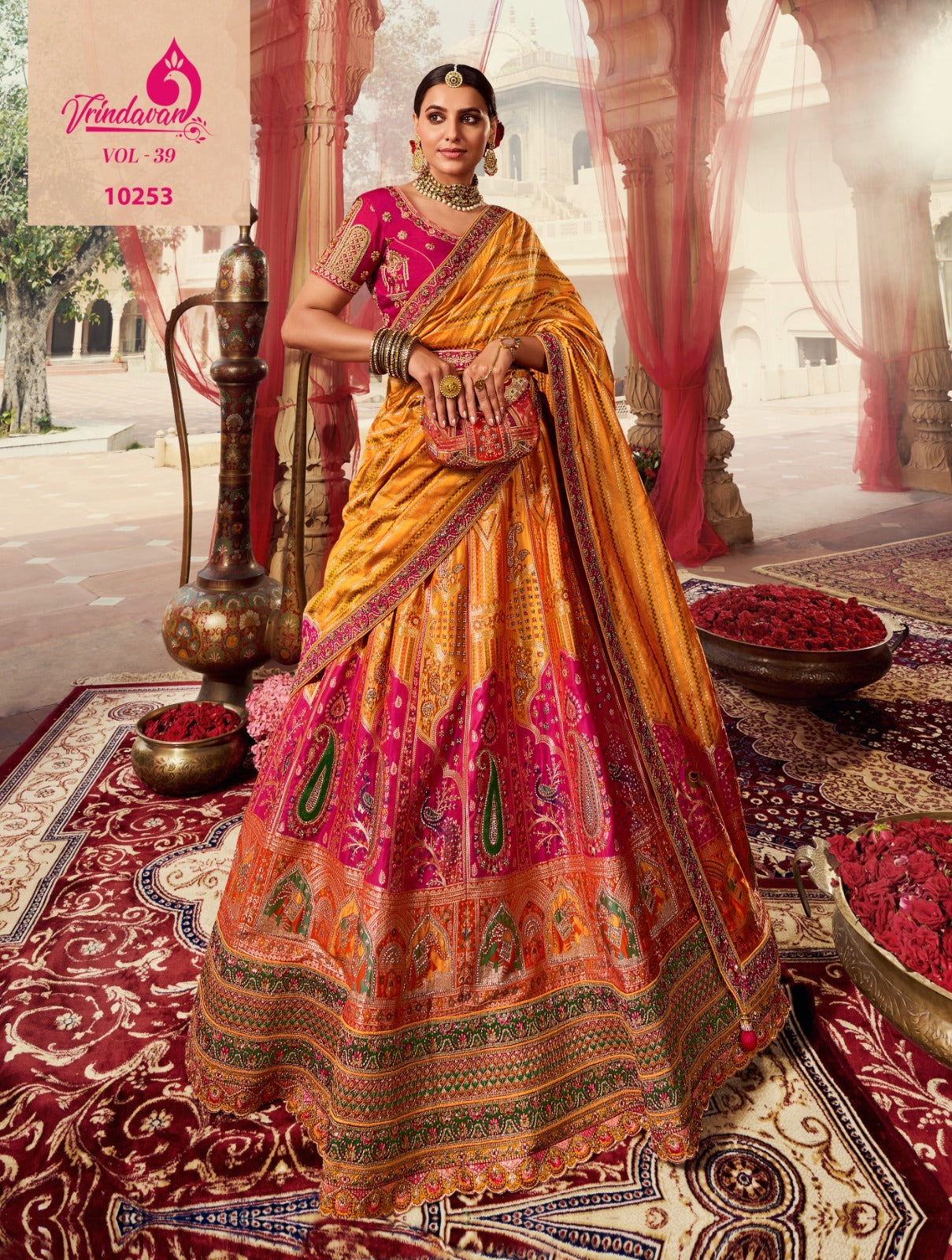 10253 Vrindavan Vol 39 Royal Lehenga Choli
