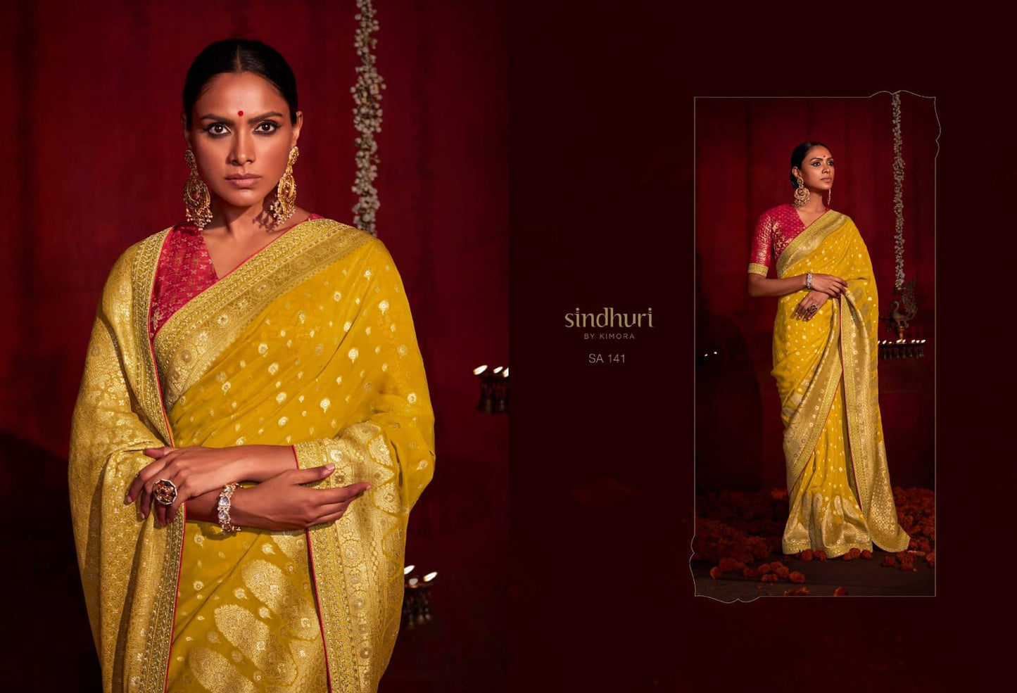 141 Ektara Sindhuri Sarees