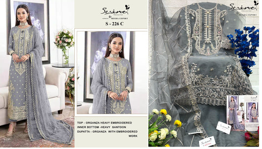226C Serine Pakistani Salwar Suits
