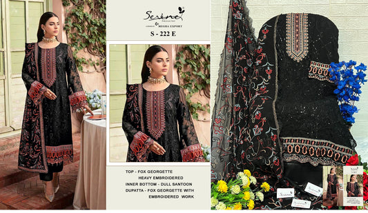 222E Serine Pakistani Salwar Suits