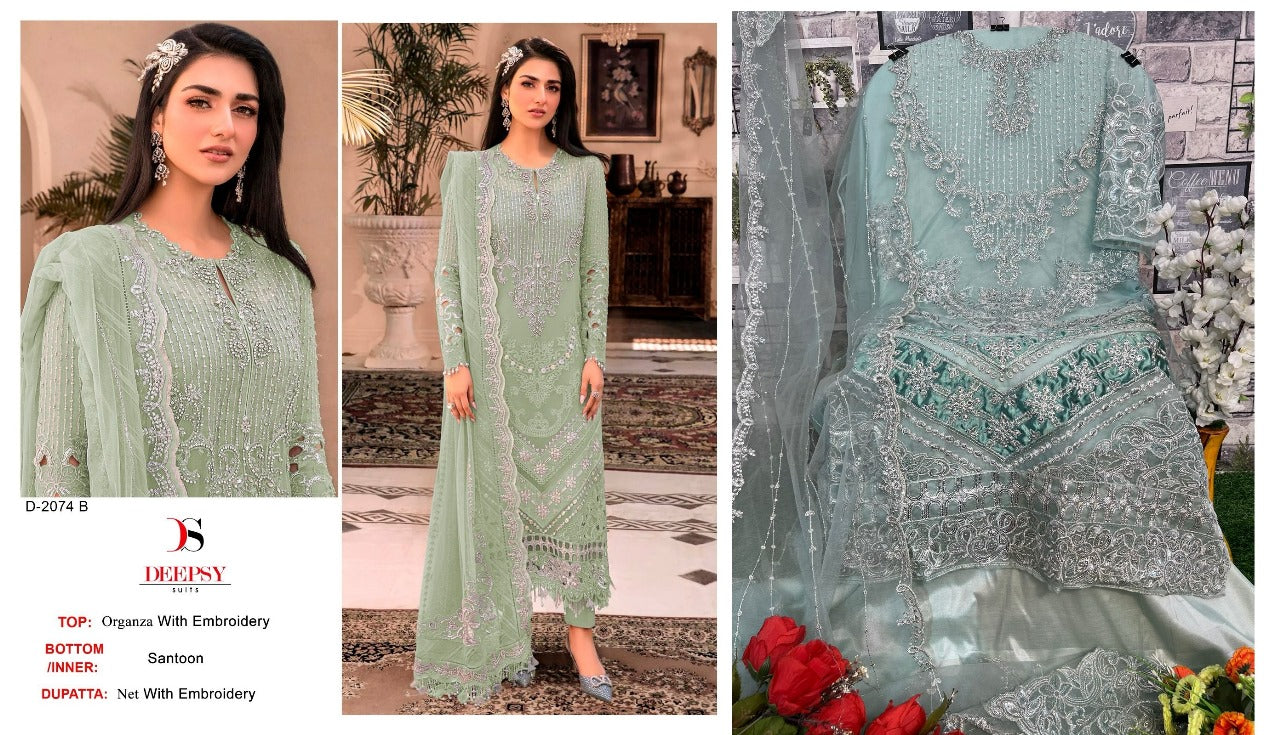 2074B Deepsy Pakistani Salwar Suits