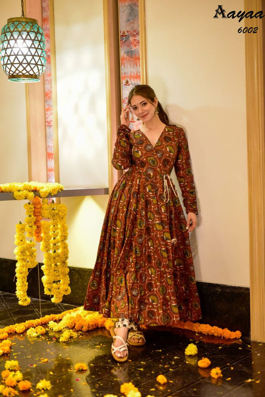 6002 Vol 6 Aayaa Kurti Pant Set