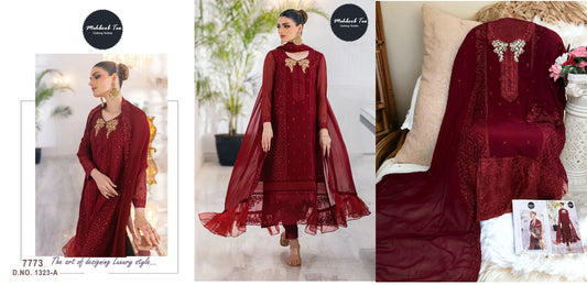 1323A Mehboob Tex Pakistani Salwar Suits
