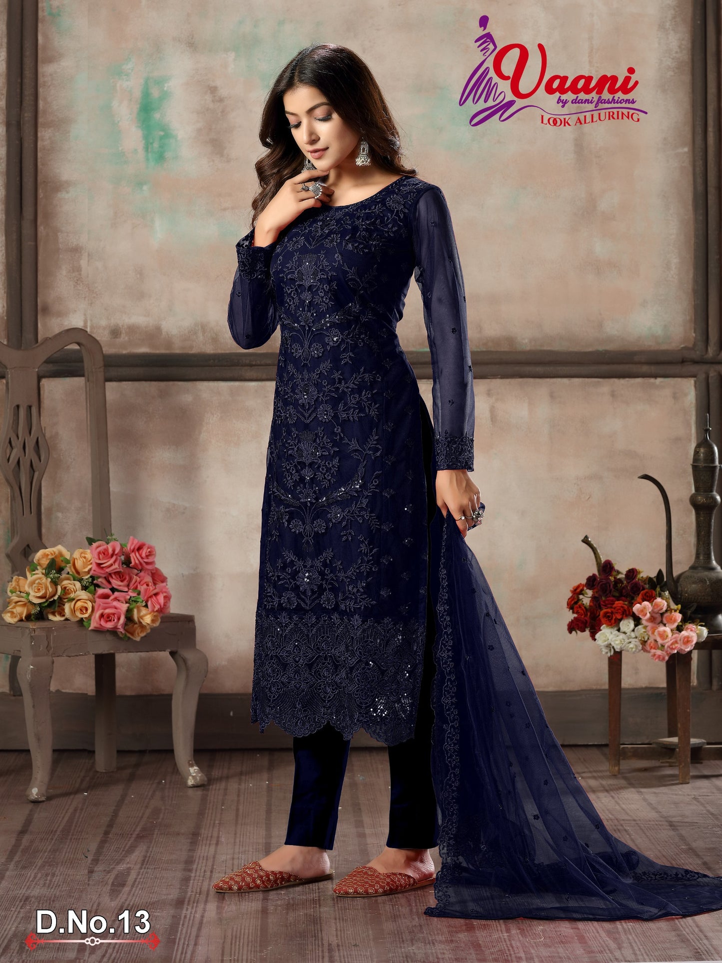13 Vaani Vol 1 Dani Fashion Pakistani Salwar Suits