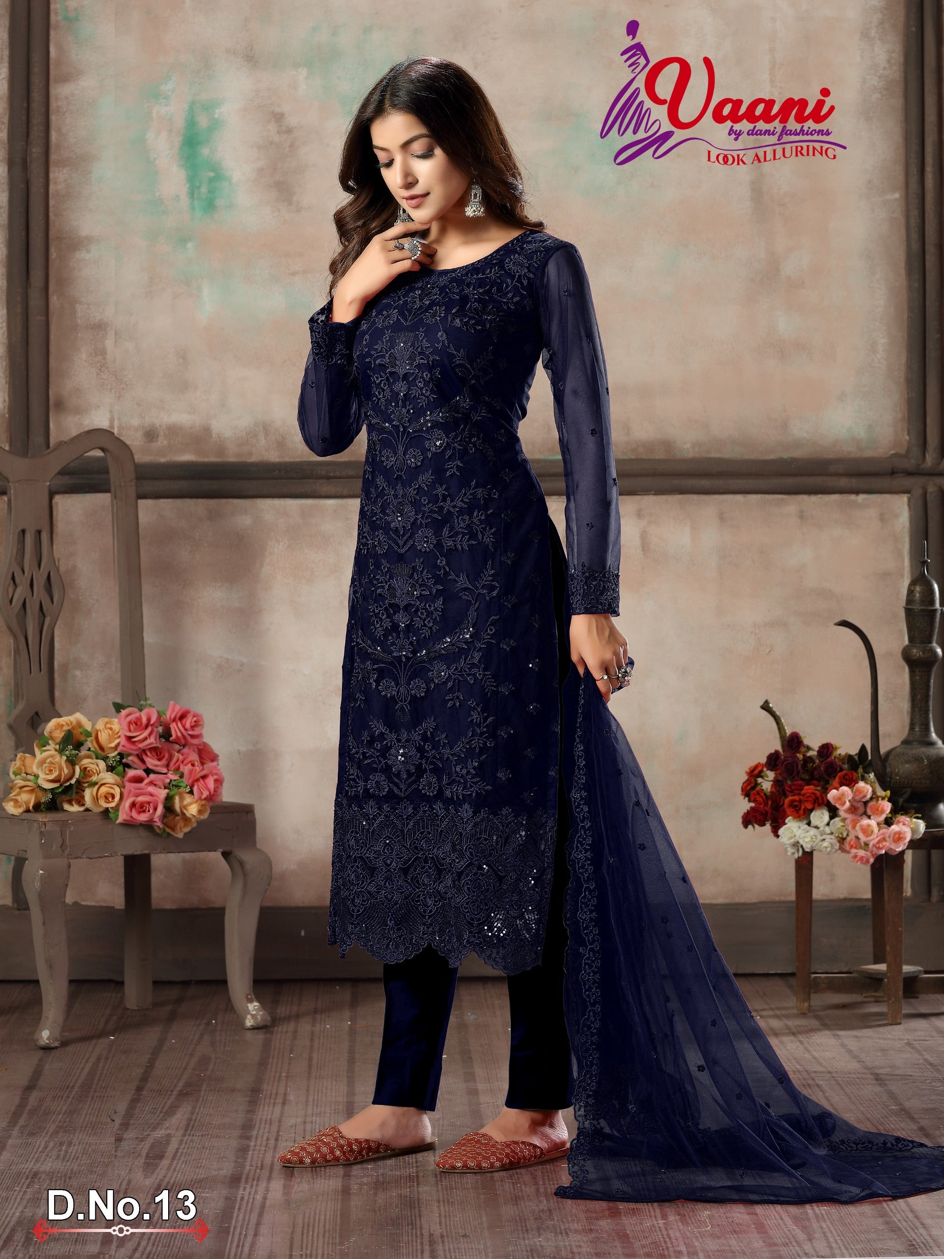 13 Vaani Vol 1 Dani Fashion Pakistani Salwar Suits