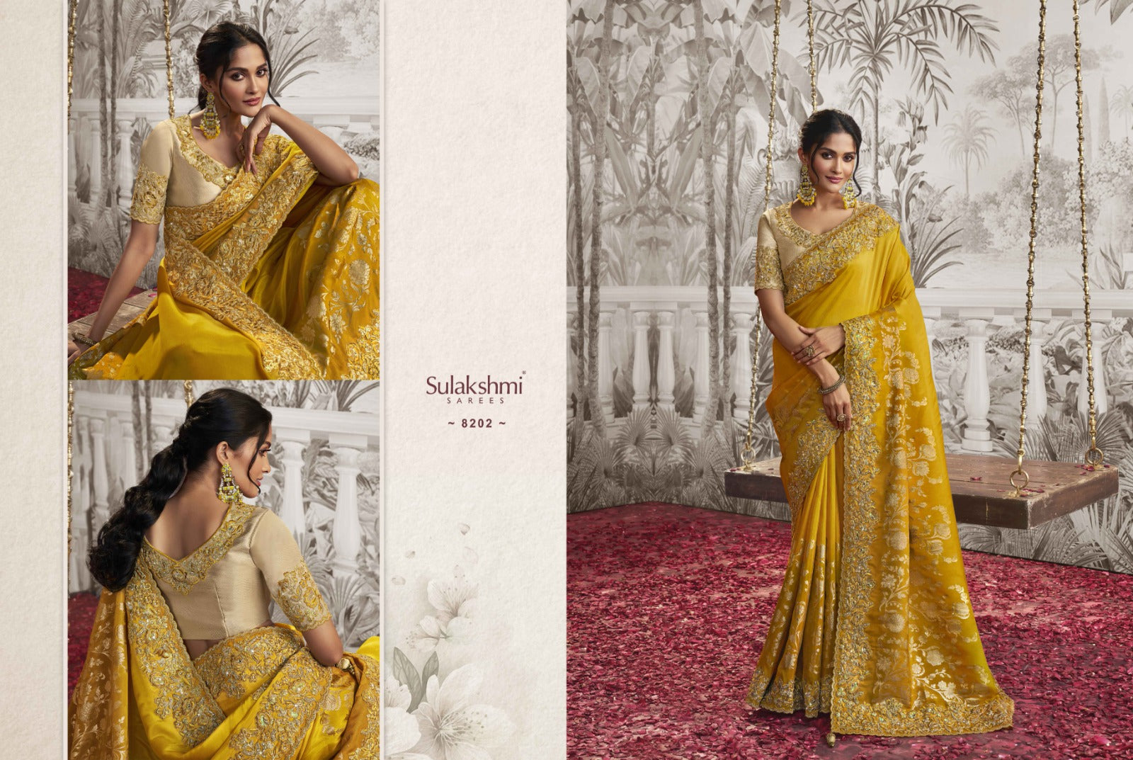 8202 Noor Sulakshmi Prints Sarees