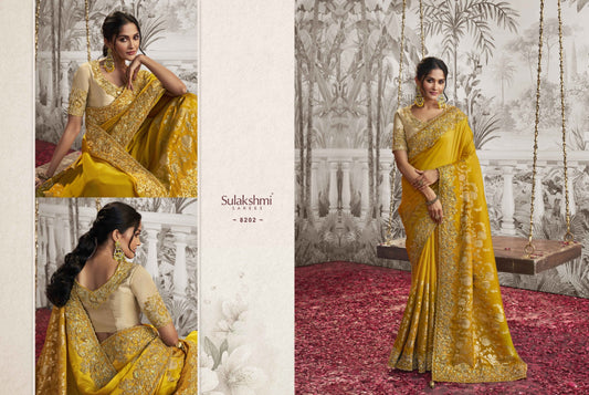 8202 Noor Sulakshmi Prints Sarees