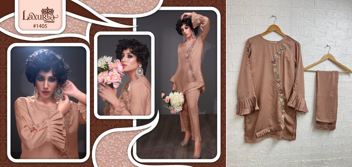 1405 Laxuria Trendz Co Ord Set