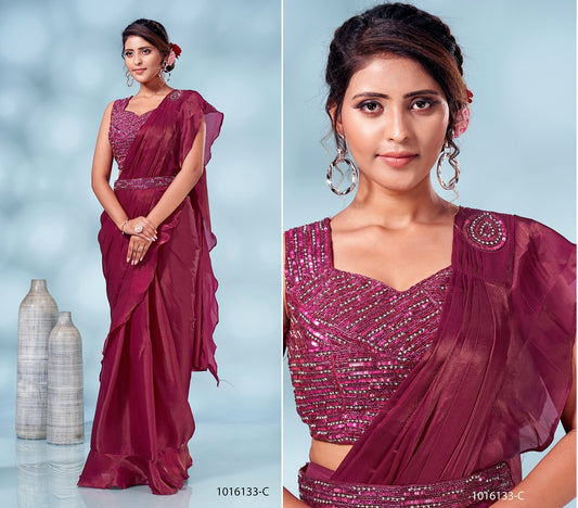 1016133C Amoha Ready To Wear Saree