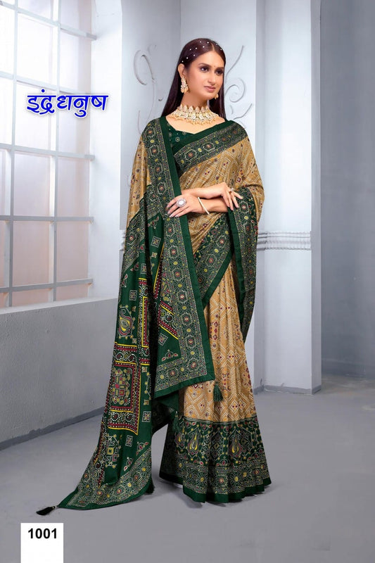 1001 Indradhanush Mahamani Creation Sarees