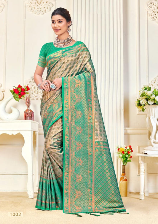 1002 Kalanidhi Vol 4 Bunawat Sarees