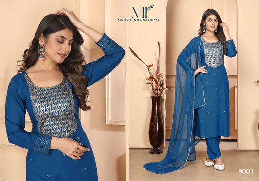 9001 Rashmi Vol 1 Moksh Readymade Suits