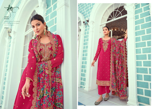 1192 Raheda Radha Unstitched Suits
