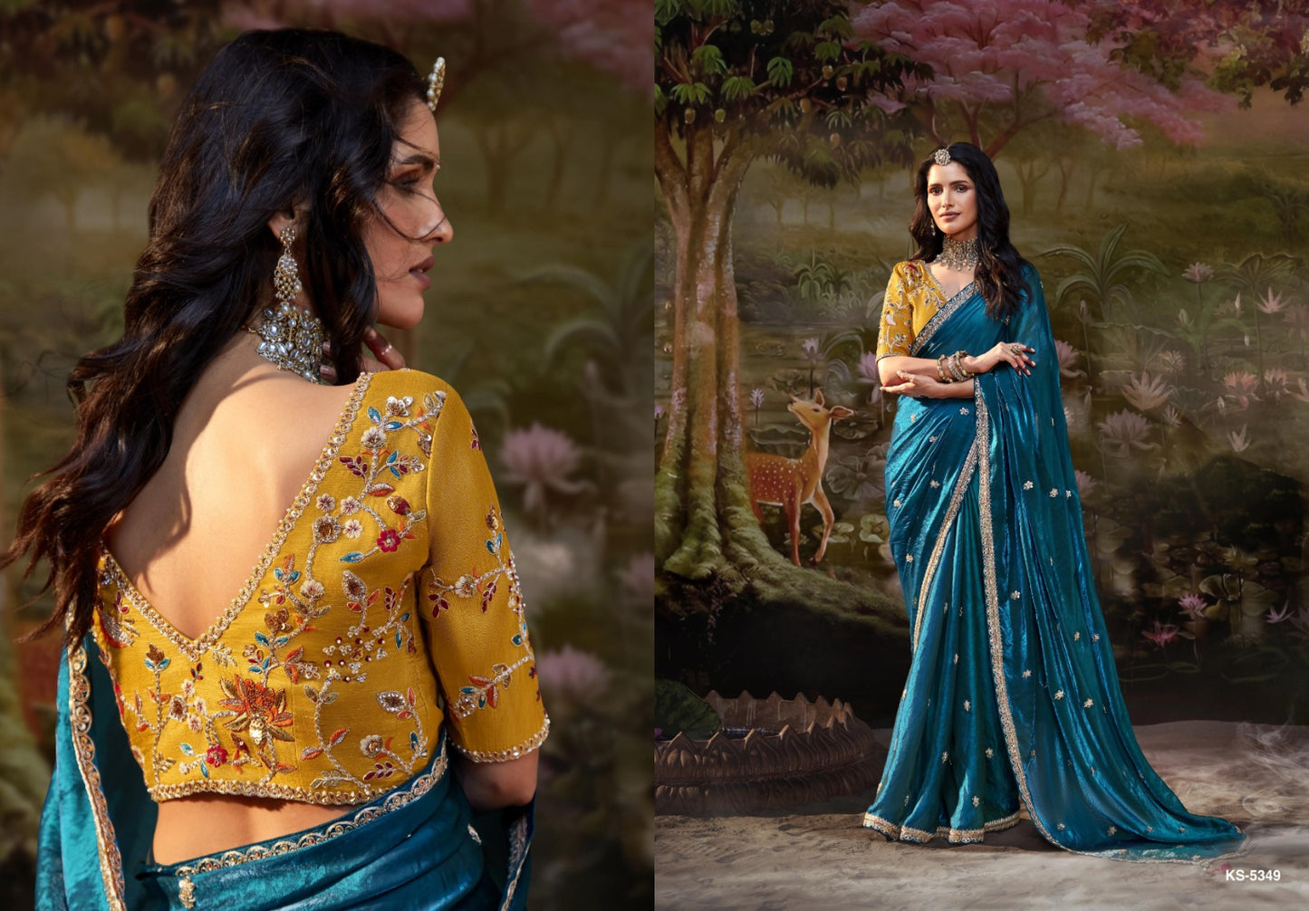 5349 Kajal Vol 15 Kimora Sarees