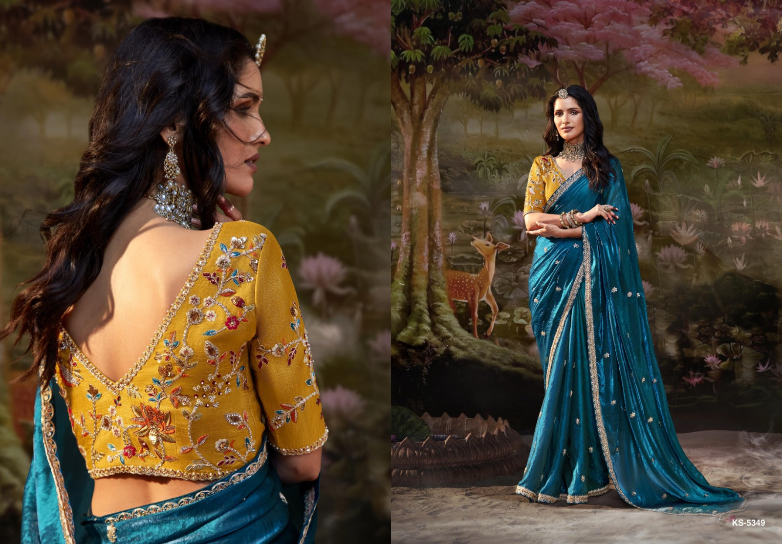 5349 Kajal Vol 15 Kimora Sarees
