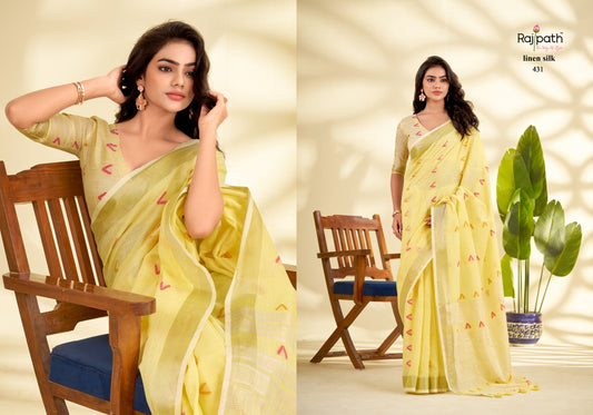431 Arrow Rajpath Silk Sarees