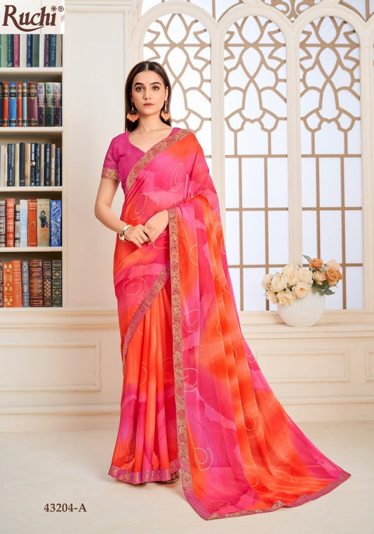 43204-A Simayaa Vol 36 Ruchi Chiffon Sarees
