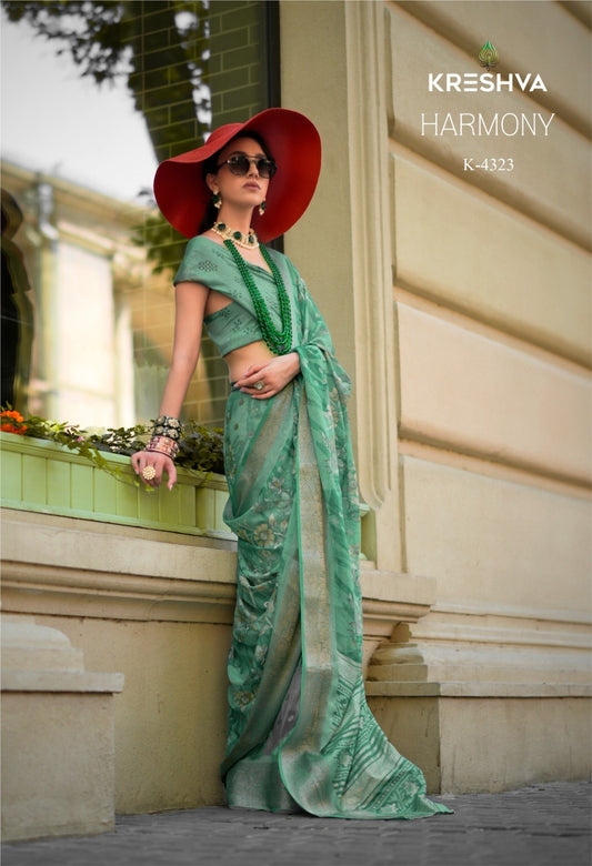 4323 Harmony Kreshva Georgette Sarees