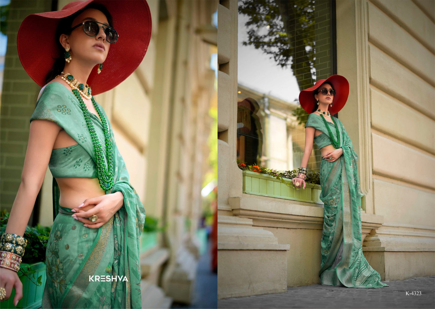 4323 Harmony Kreshva Georgette Sarees