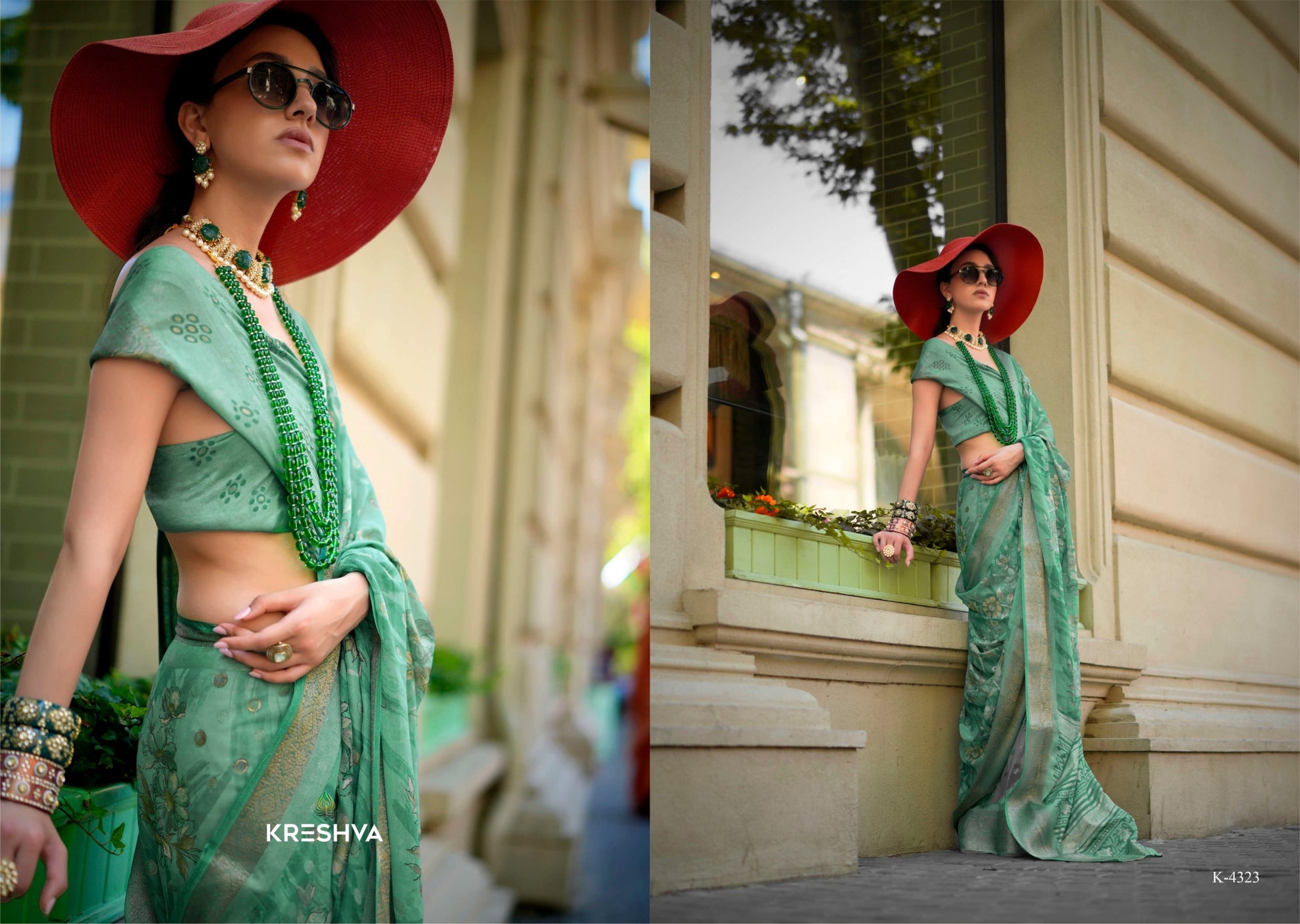 4323 Harmony Kreshva Georgette Sarees