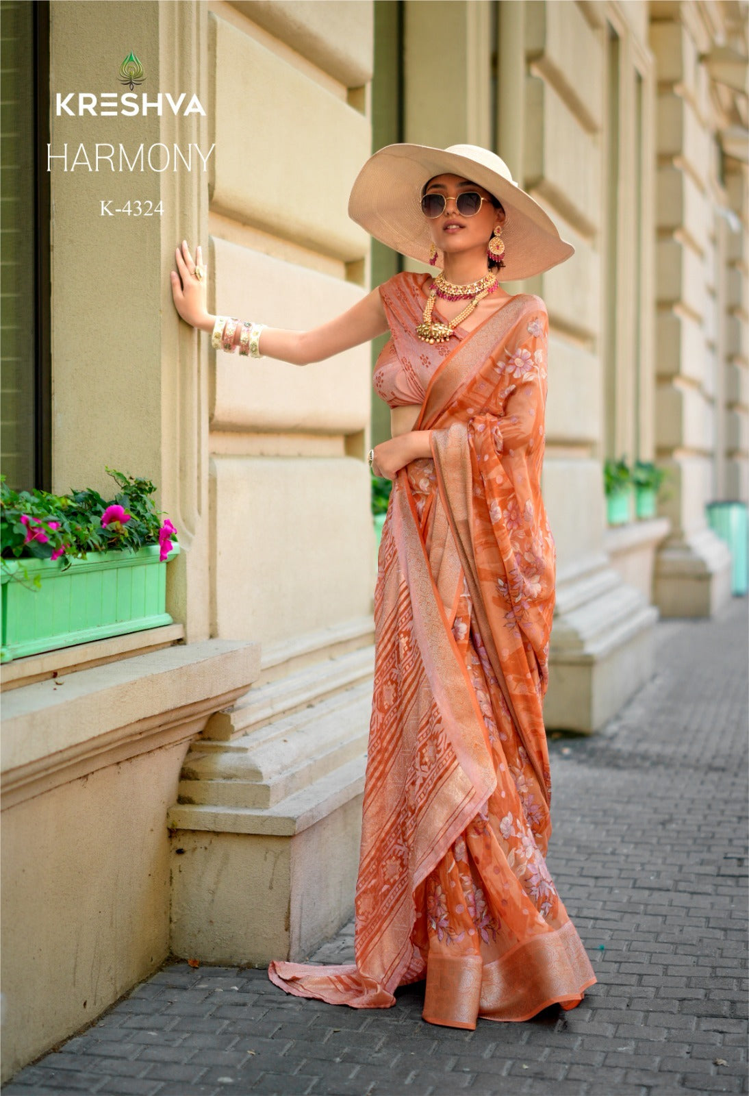 4324 Harmony Kreshva Georgette Sarees