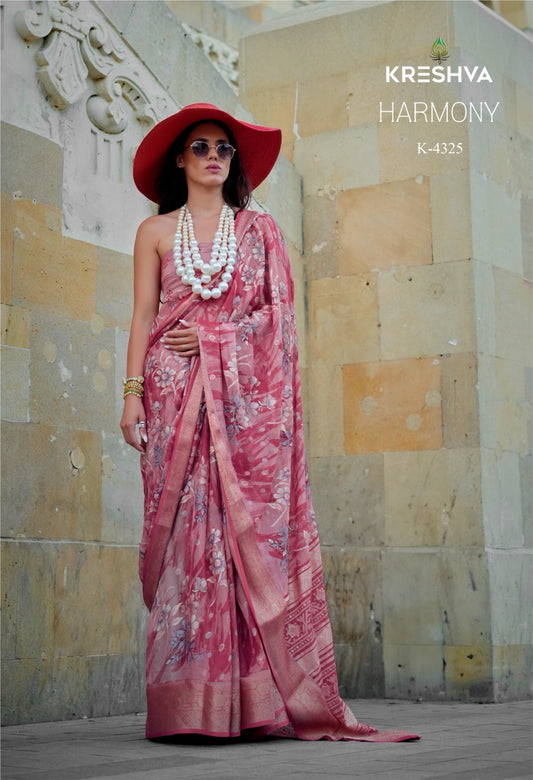 4325 Harmony Kreshva Georgette Sarees