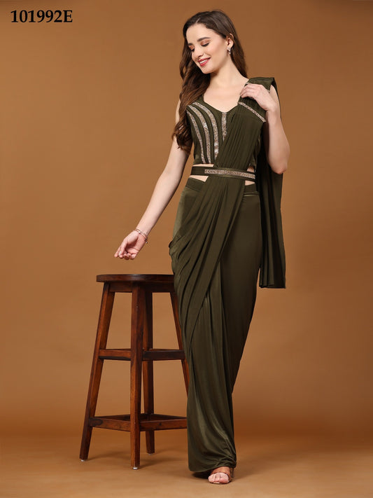 101992E Amoha Ready To Wear Saree