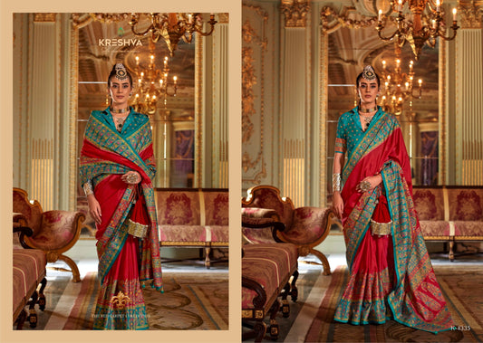 4335 Queen Kreshva Pv Silk Sarees