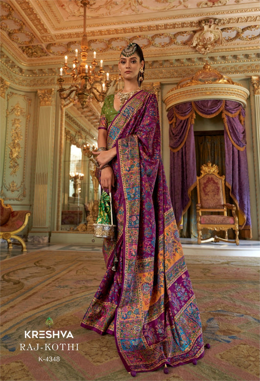 4348 Raj Kothi Kreshva Pv Silk Sarees