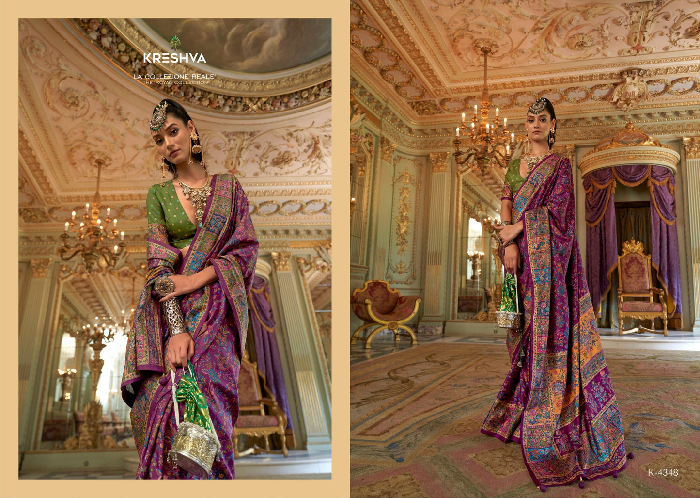 4348 Raj Kothi Kreshva Pv Silk Sarees