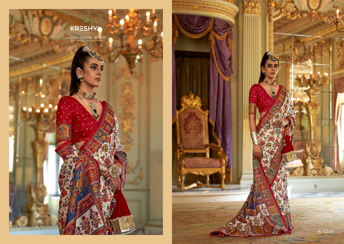 4349 Raj Kothi Kreshva Pv Silk Sarees